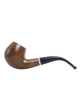 Cachimbo de Acrílico Curvo Marrom Escuro