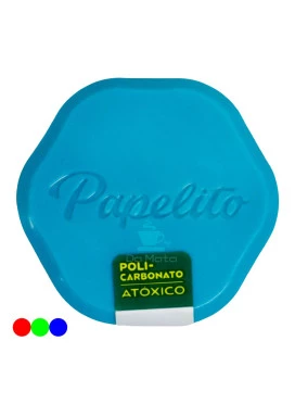 Dichavador de Policarbonato Papelito com Container Cores