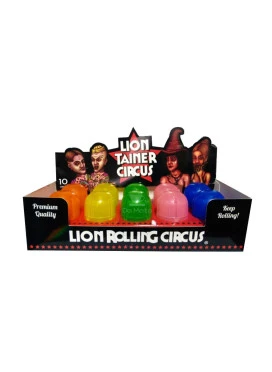 Caixa de Dichavador Lion Rolling Circus Container