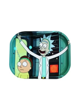 Bandeja de Metal Rick and Morty