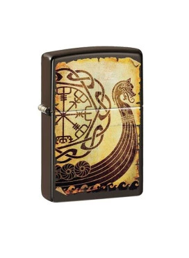 Isqueiro Zippo 49182 Viking Warship Design 