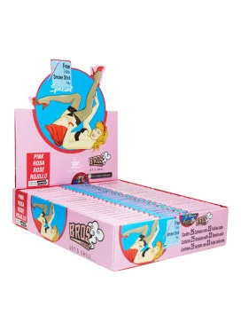 Caixa de Seda Bros Rosa King Size C/ Pilão