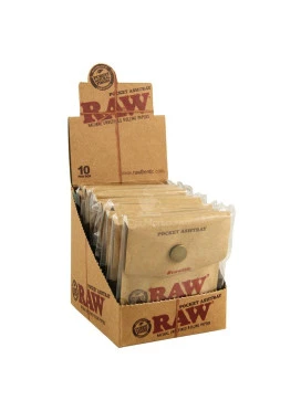 Caixa de Cinzeiro Portátil RAW com 10un
