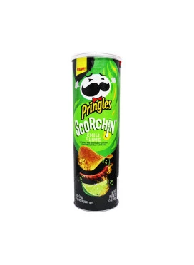 Pringles Importada E.U.A Scorchin Chili & Lime