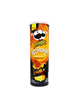 Batata Pringles Importada E.U.A Scorchin Cheddar