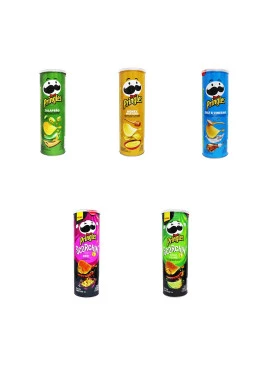 Kit Batatas Pringles importadas Estados Unidos - 5 Sabores
