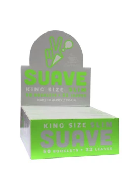 Caixa de Seda Suave Slim Silver King Size