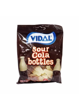 Bala de Goma Vidal Sour Cola Bottles 100g