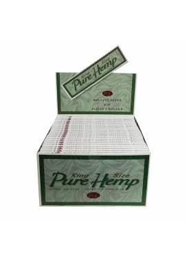 Caixa de Seda Smoking Pure Hemp King Size