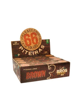 Caixa de Piteira Bros Brown