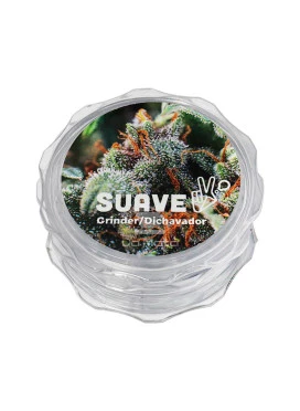 Dichavador de Policarbonato Suave Weed Orange