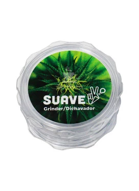 Dichavador de Policarbonato Suave Weed Green