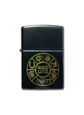 Isqueiro Zippo 49399 Lucky Symbols Design