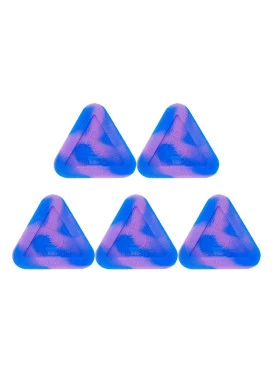 Kit de 5 Slick Squadafum Triangular Roxo e Azul 13ml