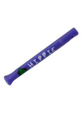 Piteira de Vidro Hippie Bong 5mm purpura
