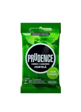 Preservativo Prudence Hortelã c/3 Un.