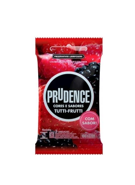 Preservativo Prudence Tutti-Frutti c/ 3 un.