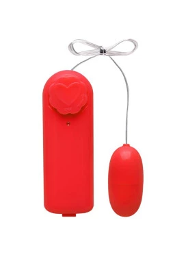 Vibrador Bullet Multivelocidade Vermelho