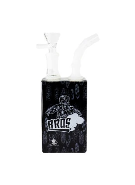 Bong de Vidro Abduzido Gold Juice Box 03 Bros