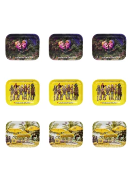 Kit 9 Bandejas Grandes Lion Rolling Circus