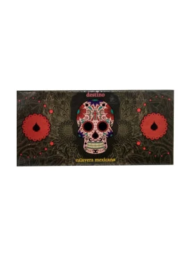 Seda Snail Calavera Mexicana Destino Brown King Size c/ Piteira