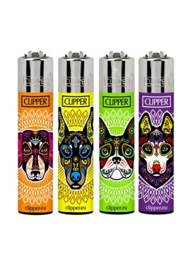 Isqueiro Clipper Muerta Dogs 1/4