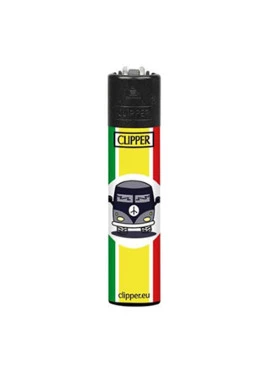 Isqueiro Clipper Hippie Van 3/4
