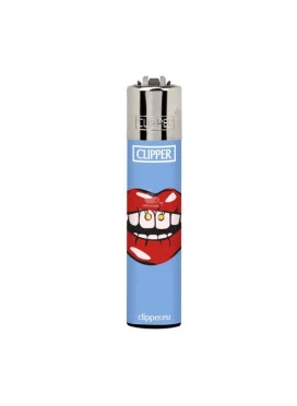 Isqueiro Clipper - Boca - Azul