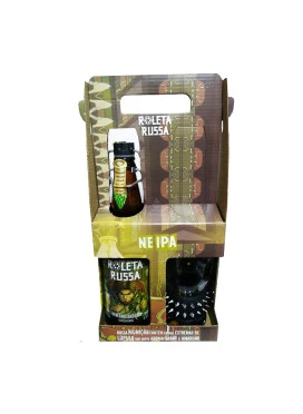 Kit Cerveja Roleta Russa New England Ipa + Copo