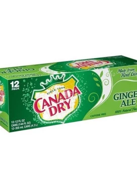 Refrigerante Importado Ginger Ale Canada Dry