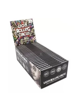Caixa de Seda Lion Rolling Circus Mini Smoke