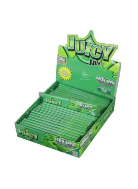 Caixa de Seda Juicy Jay's Green Apple King Size
