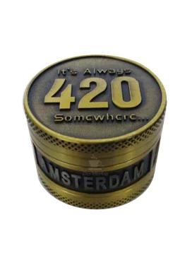 Dichavador de Metal Amsterdam 420