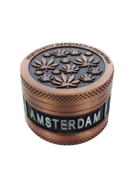 Dichavador de Metal Amsterdam Weed