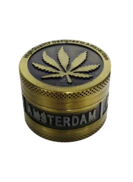 Dichavador de Metal Amsterdam Cannabis