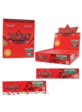 Caixa de Seda Juicy Jay's Very Cherry King Size