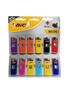 Cartela de Isqueiro Bic Mini