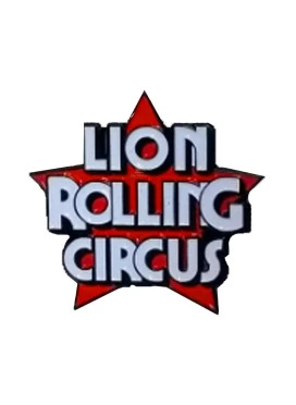 Broche Lion Rolling Circus