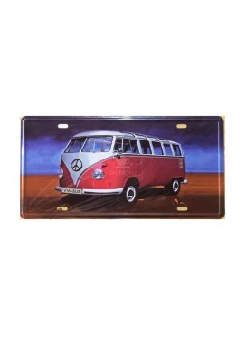 Placa Decorativa Kombi