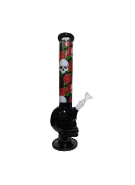 Bong de Vidro Moon Caveira