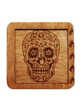 Case 420 Wood Fire Caveira Mexicana