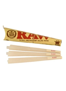 Cone Raw Organic Hemp King Size