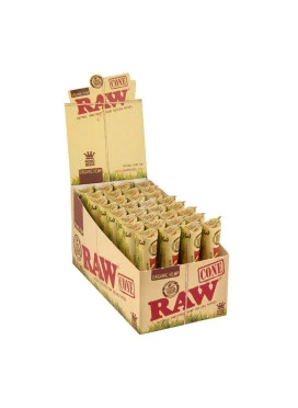 Caixa de Cone Raw Organic Hemp King Size