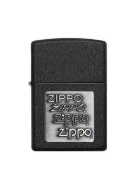 Isqueiro Zippo Logo Zippo Cinza