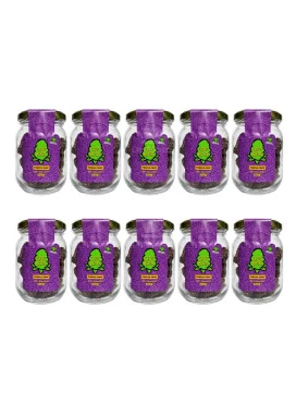 Croc Buds, Purple Croc - ATACADO 10 unidades