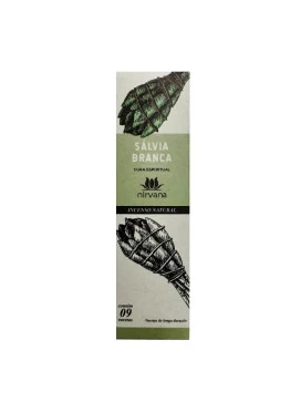 Incenso Nirvana Sálvia Branca