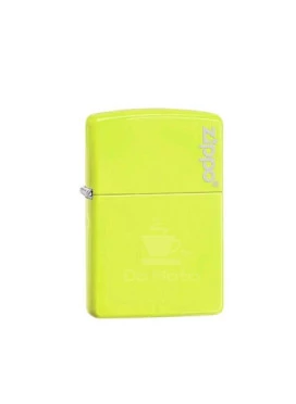 Zippo Navy Matte Amarelo