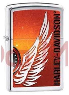 Isqueiro Zippo Harley Davidson asas