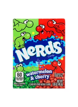 Balas Importada EUA Nerds Watermelon & Cherry