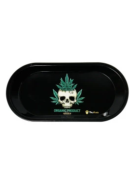 Bandeja de Metal Pequena Toka Hauú Weed Skull